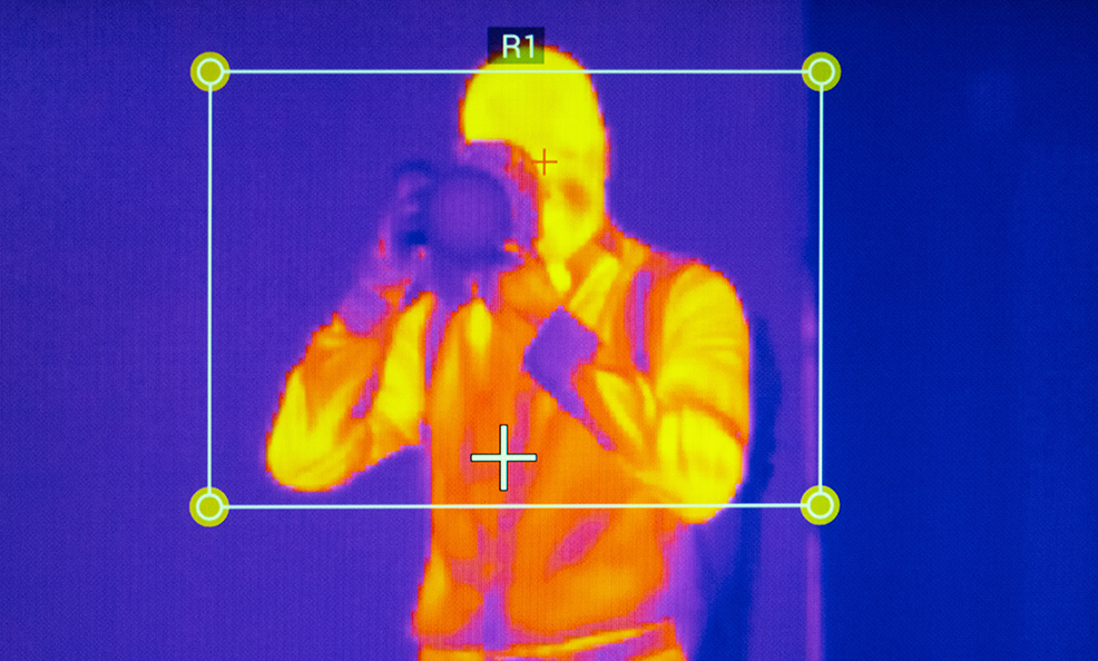 Anti-counterfeiting coating and infrared imaging